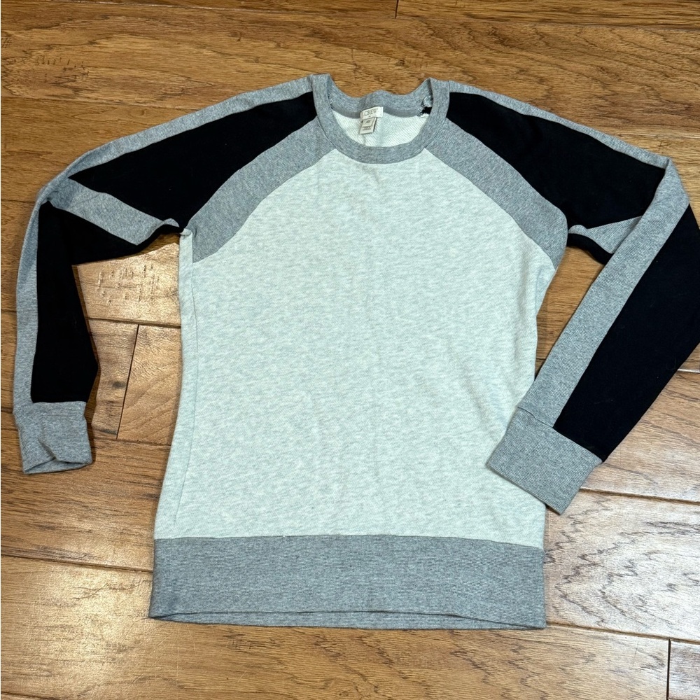 J.Crew Heather Gray Knit Top